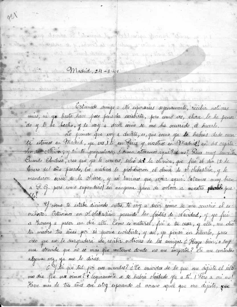 Euskal Abertzaletasunaren Museoa. Amale Arzelus Arrieta