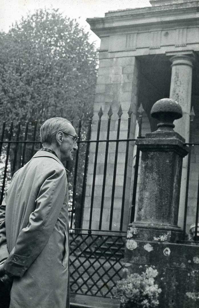 Euskal Abertzaletasunaren Museoa. Leizaola lehendakariaren bisita klandestinoa