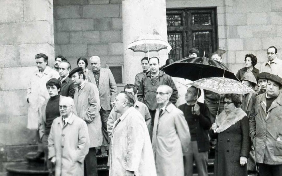 Euskal Abertzaletasunaren Museoa. Leizaola lehendakariaren bisita klandestinoa