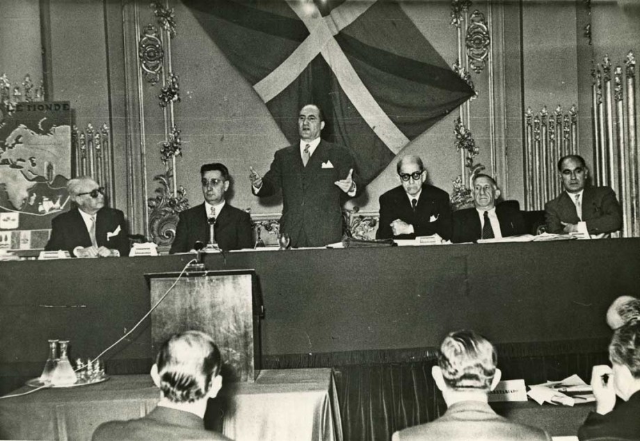 Euskal Abertzaletasunaren Museoa. Euskal I. Mundu Biltzarra