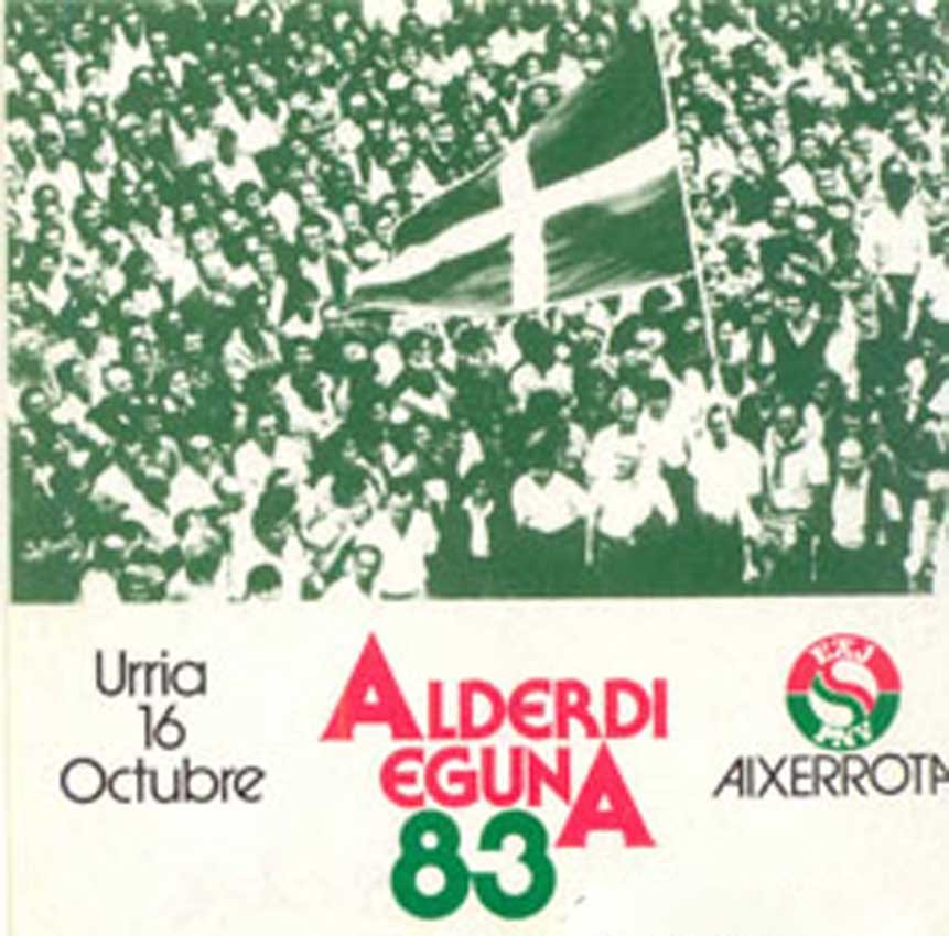 Euskal Abertzaletasunaren Museoa. Alderdi Eguna 1983