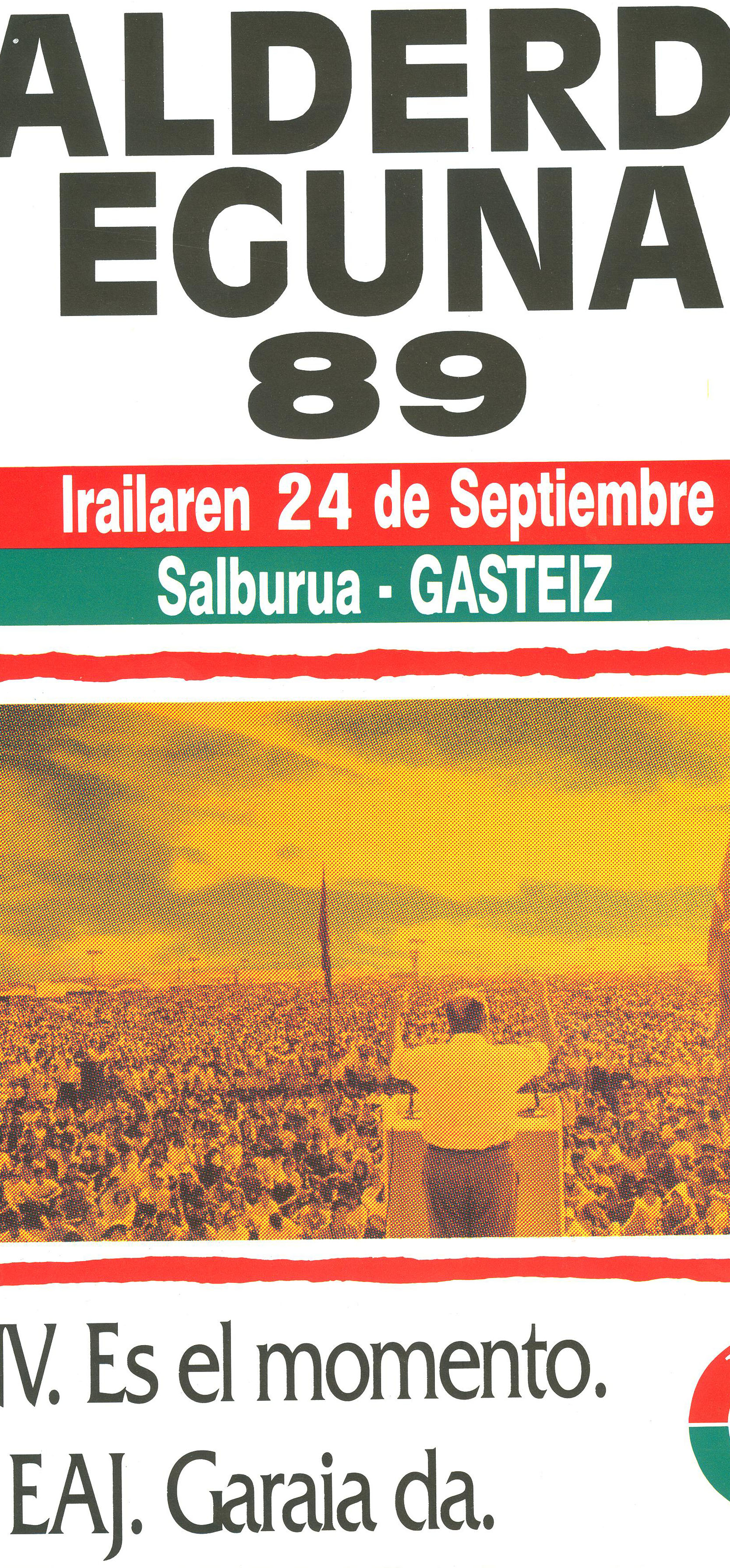 Euskal Abertzaletasunaren Museoa - Alderdi Eguna 1989