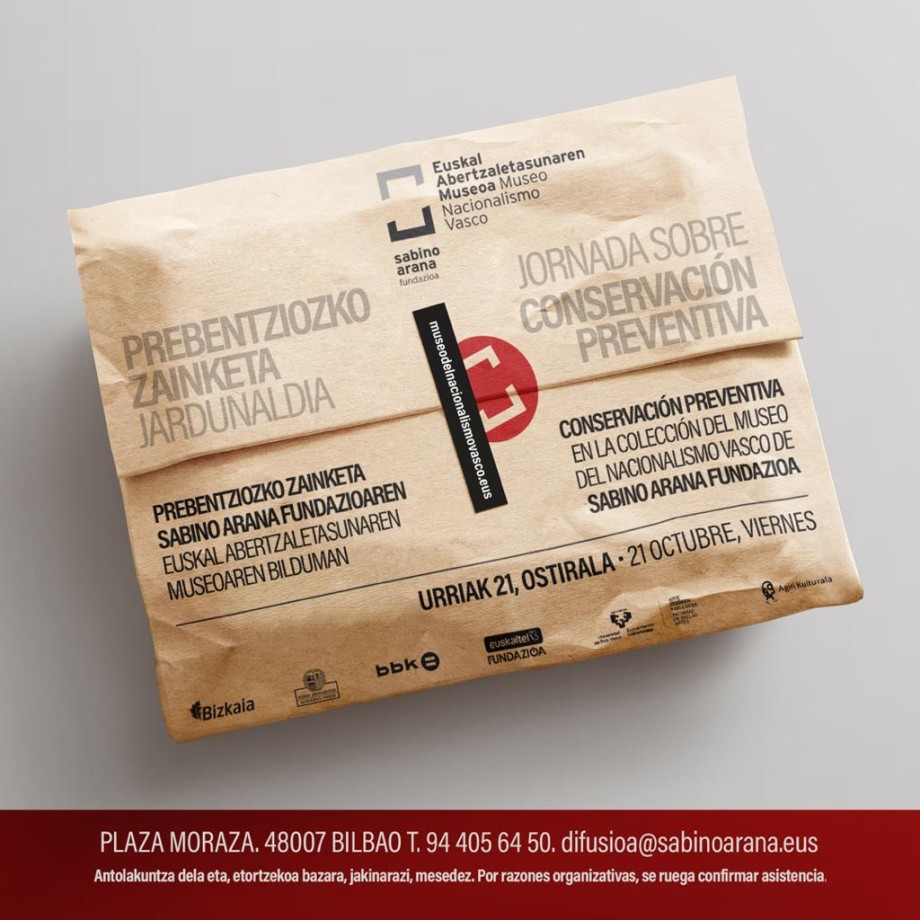 Euskal Abertzaletasunaren Museoa. Prebentziozko kontserbazioari buruzko jardunaldiak