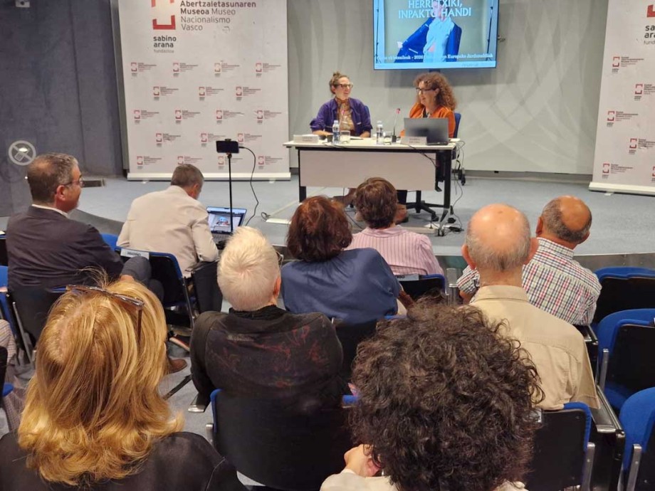 Euskal Abertzaletasunaren Museoa. Herri txiki inpaktu handi. Oihane Pardo