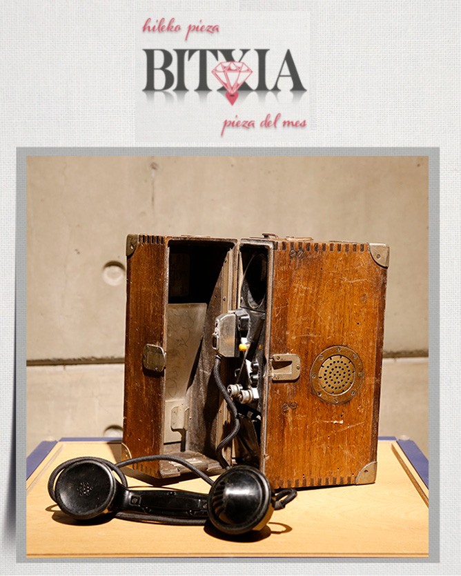 Euskal Abertzaletasunaren museoa. Kanpainako telefonoa