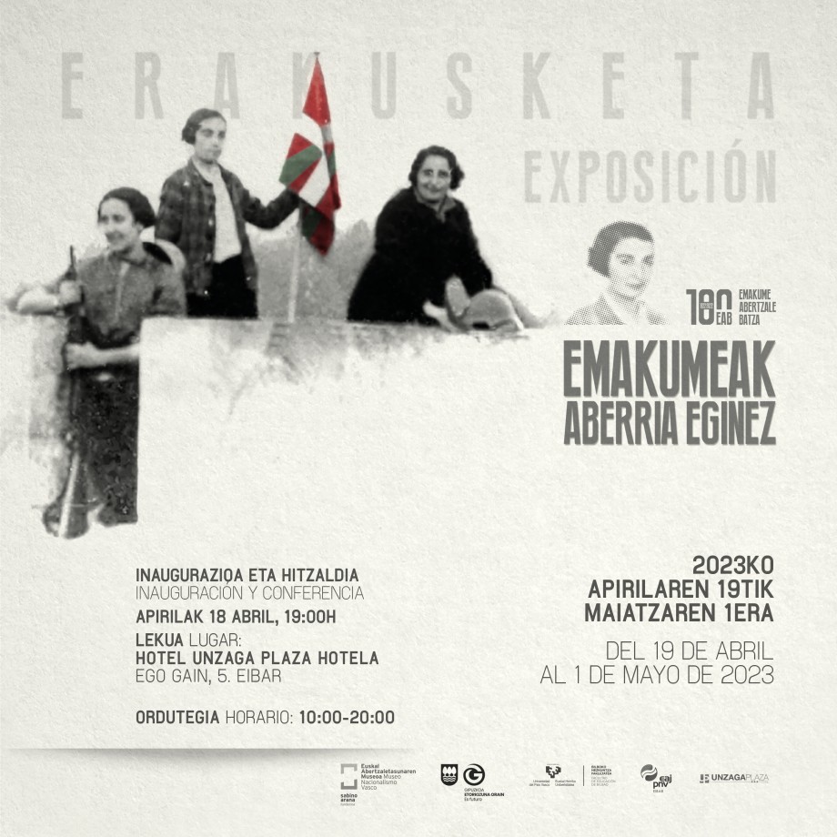 Euskal Abertzaletasunaren Museoa. Emakumeak Aberria Eginez. Eibar