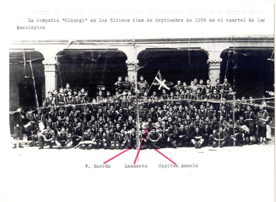 Euskal Abertzaletasunaren Museoa. Erakusketa Lauaxeta. Ametsen egilea Gernika Lumo